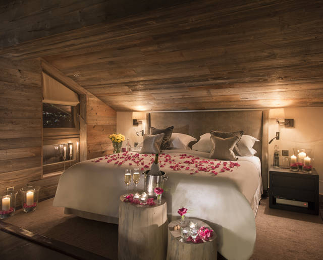 Petals on Bed